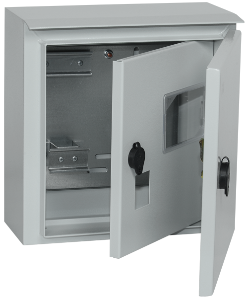 Корпус металлический ЩУ 1/1-1 (310х300х150мм) У1 IP66 IEK Корпус металлический ЩУ 1/1-1 (310х300х150мм) У1 IP66 IEK