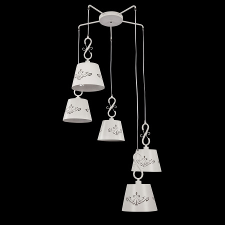 Подвесной светильник 5*E14 40Вт Белый IP20 Aurora FR2259-PL-05-W Freya