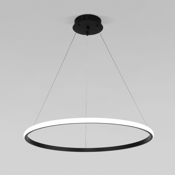 Подвесной светодиодный светильник с ПДУ черный IP20 (90264/1 черный) Eurosvet