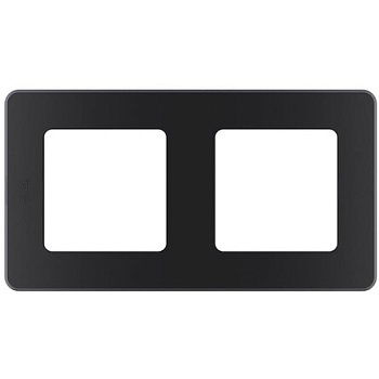 INSPIRIA Рамка горизонт/вертик 2 мест . антрацит IP20 Legrand