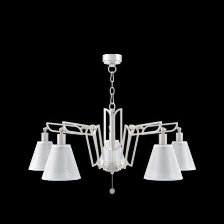 Люстра 5*E14 40Вт Матовый Белый IP20 Hightech 13 M1-05-WM-LMP-O-20 Maytoni