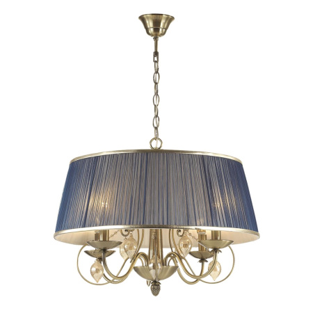 Люстра IP20 E14 4*40W 220V NIAGARA бронза/ткань/стекло ODEON LIGHT