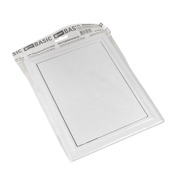 Люк ревизионный пластик с нажим, замком 150х200 (ШхВ внутр,) EKF Basic