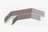 Лоток угловой глухой КГГ 100х80-90 УТ1,5 поворот на 90, оцинкованный лист S1,5