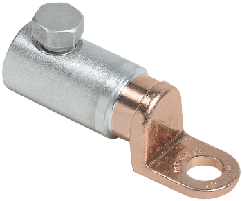 Медно-алюминиевый механический наконечник со срывными болтами АММН 50-95 до 1кВ IEK