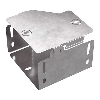 Переходник правый с крышкой Стандарт 150х100х100 Промрукав