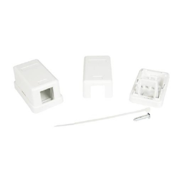 Универсальная розетка, 1 порт  для модулей Keystone (для модулей форм-фактора A10) DKC