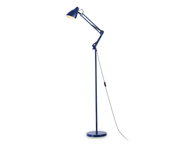 Светильник напольный с выключателем на проводе TR97647 BL синий E27 max 40W D120*1750 Ambrella Light