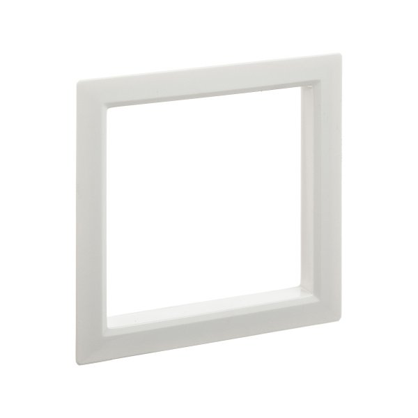 Декоративная вставка для рамок из натуральных материалов Avanti белая, 1 пост (2 мод.) DKC