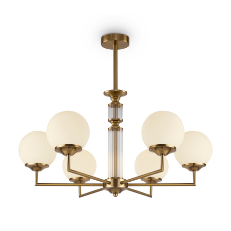 Люстра 6*E27 60Вт Латунь IP20 Bolas FR5185PL-06BS Freya