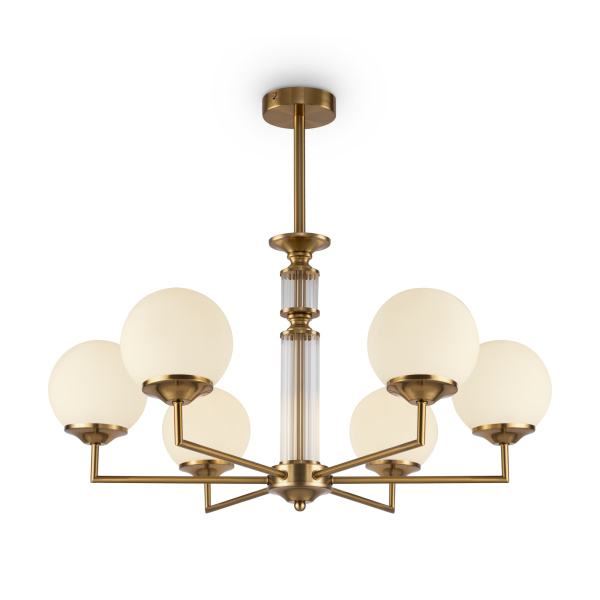 Люстра 6*E27 60Вт Латунь IP20 Bolas FR5185PL-06BS Freya