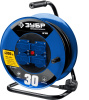 Силовой удлинитель на стальной катушке КГ 3х2.5 30м 4000Вт IP44, КГ 325 ЗУБР