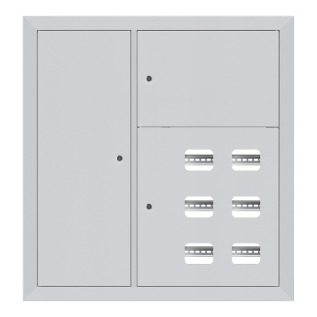 Щит этажный 6 кв, слаботочка слева (1000х950х150) PROxima EKF