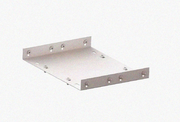 Соединитель лотковый замковый СЛЗ-400х150х1,5 УХЛ1, оцинкованный лист, S1,5