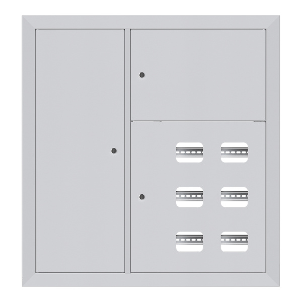 Щит этажный 6 кв, слаботочка слева (1000х950х150) Basic EKF