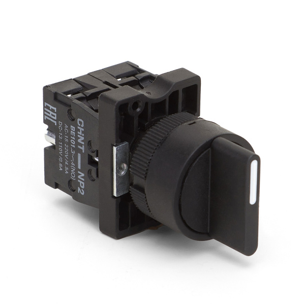 Переключатель NP2-ED33, 3 положения фиксацией, 2НО, IP40 (R) CHINT