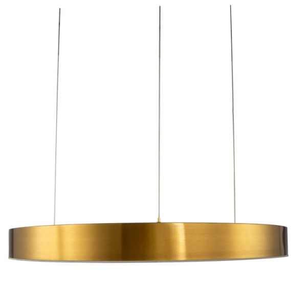 Светильник св/д Light Ring Horizontal Copper Gold 38W 3000К D60 латунь bl