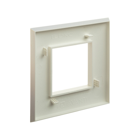 Рамка "Avanti", "Белый жемчуг", 1 пост (2 мод.) DKC