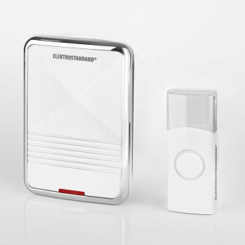 Звонок беспроводной 36M белый IP44 (a026103) Elektrostandard