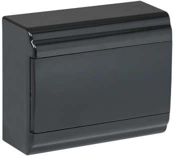 Корпус пластиковый ЩРН-П-9 модулей навесной черный IP41 PRIME IEK