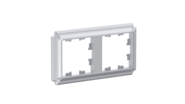 ATLASDESIGN ANTIQUE 2-постовая РАМКА, универсальная, АЛЮМИНИЙ Schneider Electric