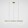 Подвесной светильник 1*LED 30Вт Золото IP20 Tau MOD166PL-L30G3K Maytoni