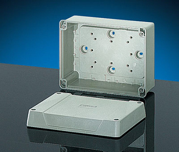 Коробка ответвительная KF 8100 пустая, стойкая к УФ, IP66, размер 125х167х82
