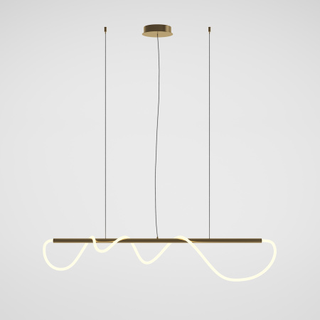 Подвесной светильник 1*LED 30Вт Золото IP20 Tau MOD166PL-L30G3K Maytoni