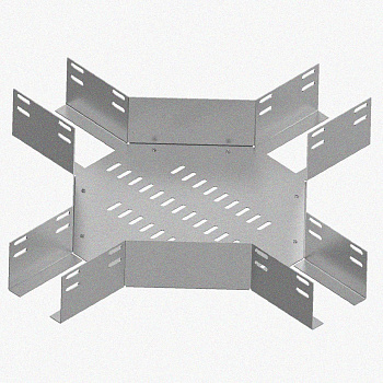 Лоток крестообразный перфорированный КМ 200х65 У3, окрашенный, S1,5