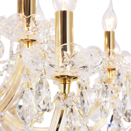 Люстра 56*E14 40Вт Золото IP20 Erna DIA880-PL-56-G Maytoni