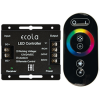 Контроллер 12V 288Вт (24В 576Вт) 24А RGB с кольцевым сенсорным черным радиопультом  ECOLA