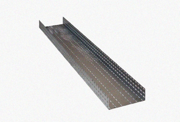 Лоток перфорированный ЛМ 100х65х2000 УТ1,5, оцинкованный лист, S1,2