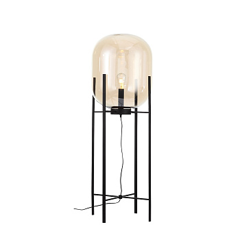 Торшер Черный/Коньячный E27 1*40Вт (из 2-х коробок) SL1050.525.01 ST LUCE