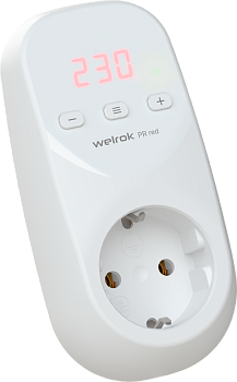 Реле напряжения Welrok PR red 16 А, 3 000 ВА