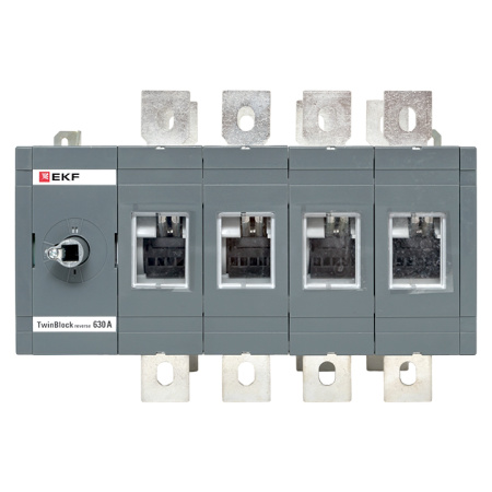 Рубильник 630A 4П реверсивный без рукоятки управления TwinBlock EKF