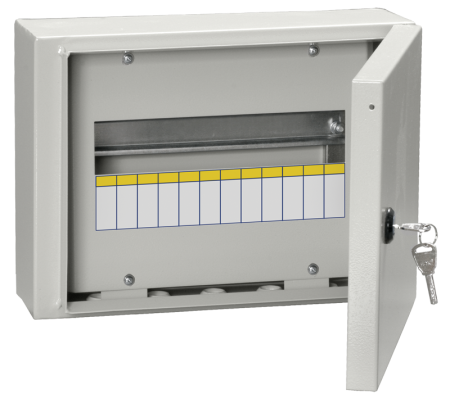 Корпус металлический ЩРн-12 (240х330х120мм) IP54 IEK