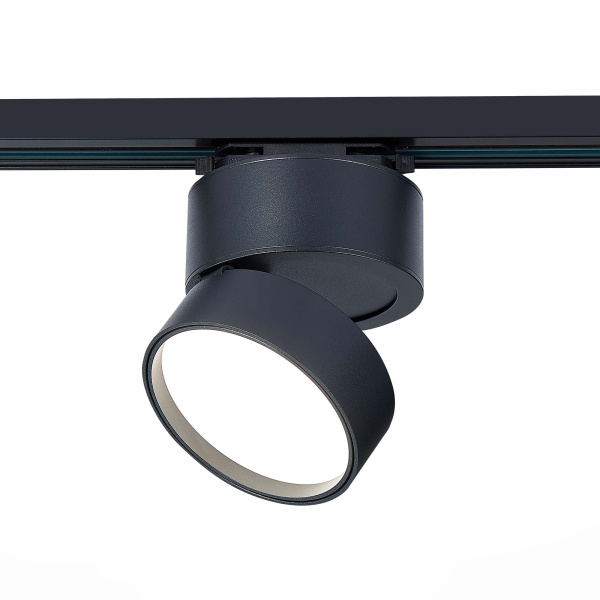 Светильник трековый Черный LED 1*14Вт 4000К 1 100Lm Ra>90 120° IP20 D104xH128 170-240В ST651.446.14 ST LUCE