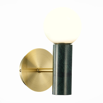 Светильник настенный Золотистый, Черный/Белый G9 1*5Вт SL1210.401.01 ST LUCE