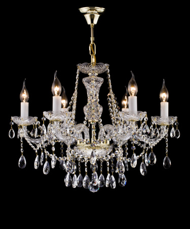 Люстра 6*E14 60Вт Золото IP20 Beatrix DIA019-06-G Maytoni