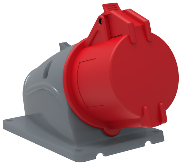 Розетка стационарная ССИ-124 32А-6ч/380-415В 3Р+РЕ IP44 MAGNUM IEK