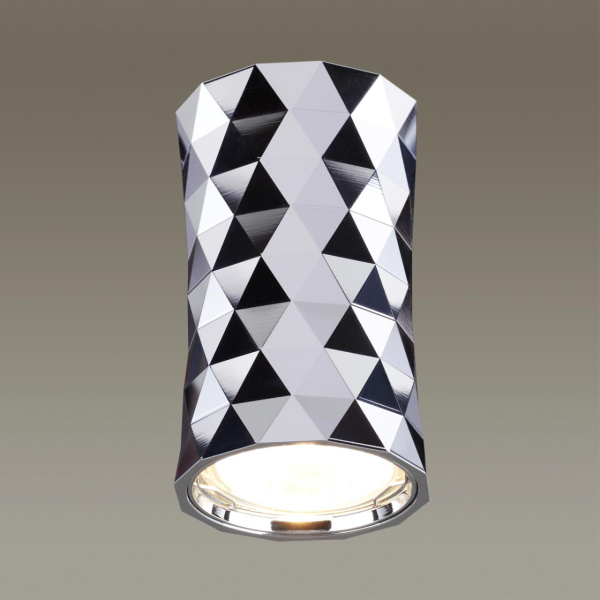Потолочный св-к IP20 LED GU10 max 10W AD ASTRUM хром/металл ODEON LIGHT