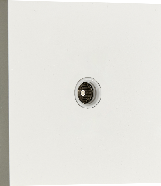 Donel N96 TV розетка (папа), Белый, серия DT