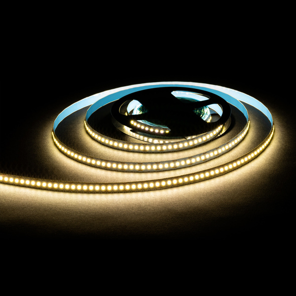 LSE-263 Светодиодная лента 12В, 14,4Вт/м, 1600 лм/м, 4000К, smd2835, 180д/м, IP20, ширина подложки 10мм, 5м, д/б OGM