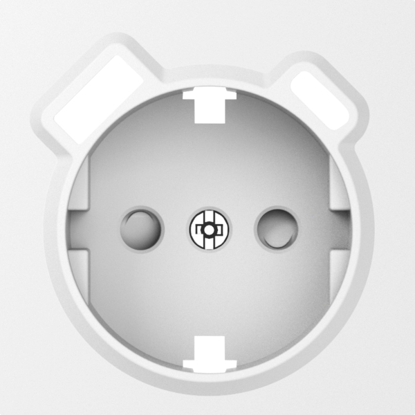 Donel A07 матовый белый накладка для розетки Schuko с зарядным устройством USB A+C, со шторками 16A 250 В~,серия DB