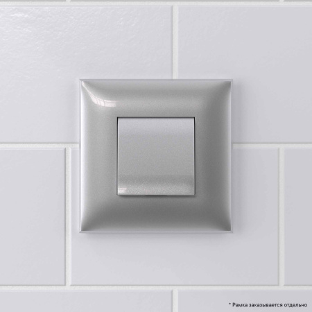 Вывод кабеля из стены "Avanti", "Закаленная сталь" DKC