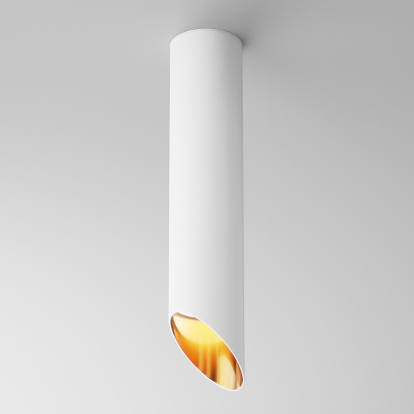 Потолочный светильник 1*GU10 35Вт Белый с Золотом IP20 Ceiling & Wall C044CL-01-30GU10-W Technical Maytoni