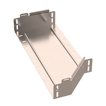 Переходник левый Стандарт INOX (AISI 409) 500х400х80 Промрукав