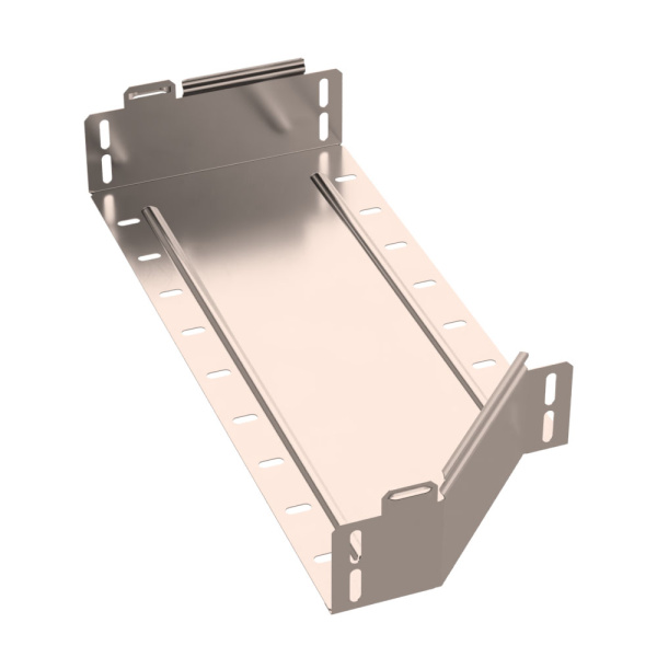 Переходник левый Стандарт INOX (AISI 409) 500х400х80 Промрукав