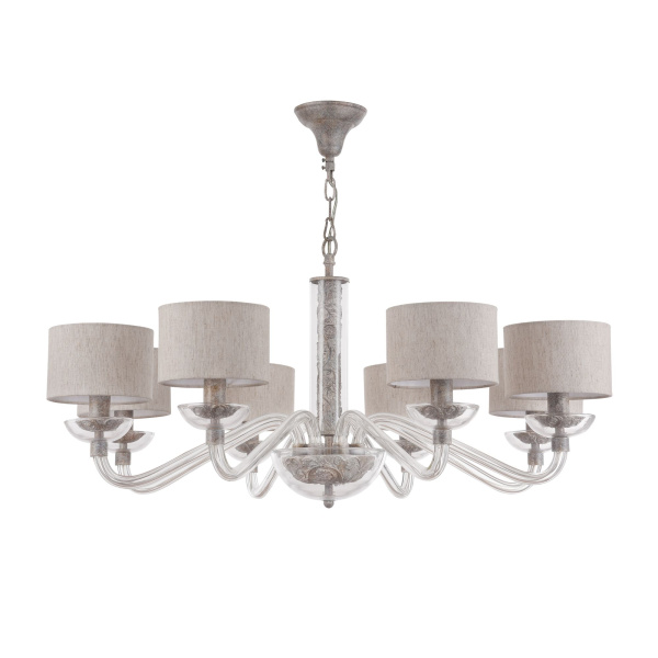 Люстра 8*E14 40Вт Серый IP20 Maryland ARM526PL-08GR Maytoni