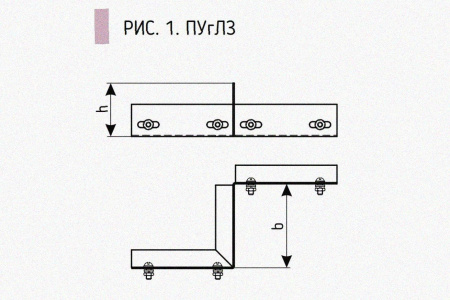 Соединитель-переходник замковый ПУгПЗ 25х50 УХЛ1 (правый), горячее цинкование, S1,5